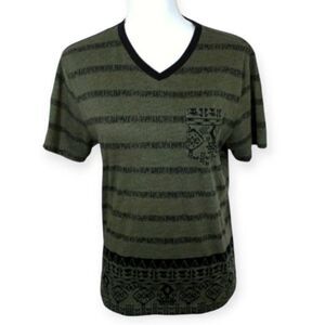 AMERICAN RAG ARMY GREEN T-SHIRT SZ.S EUC